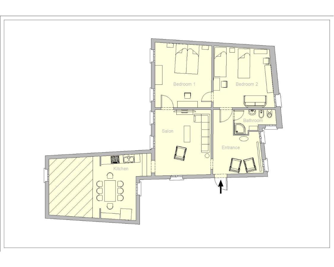 Casa Dell'Architetto Apartment คิออกเจีย ภายนอก รูปภาพ